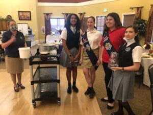young church members at Centennial Tea